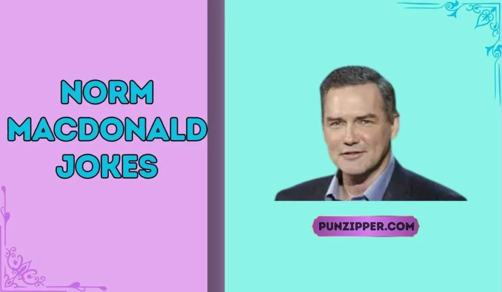 norm macdonald jokes